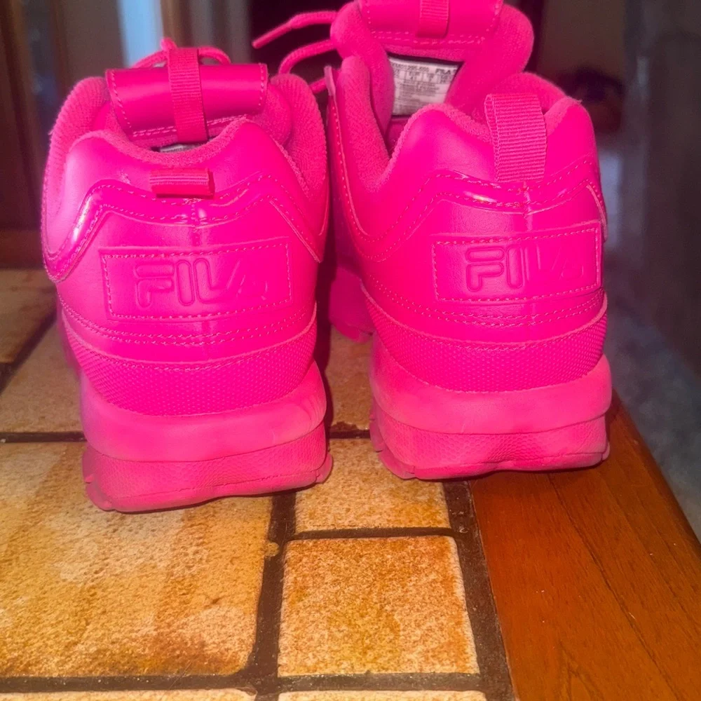 Fila Disruptor Hot Pink EUC - Picture 4 of 9